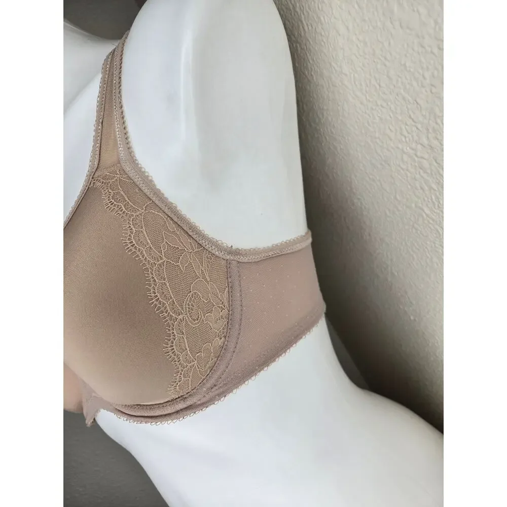 WACOAL Retro Chic Contour Bra In Toast Size 32D
